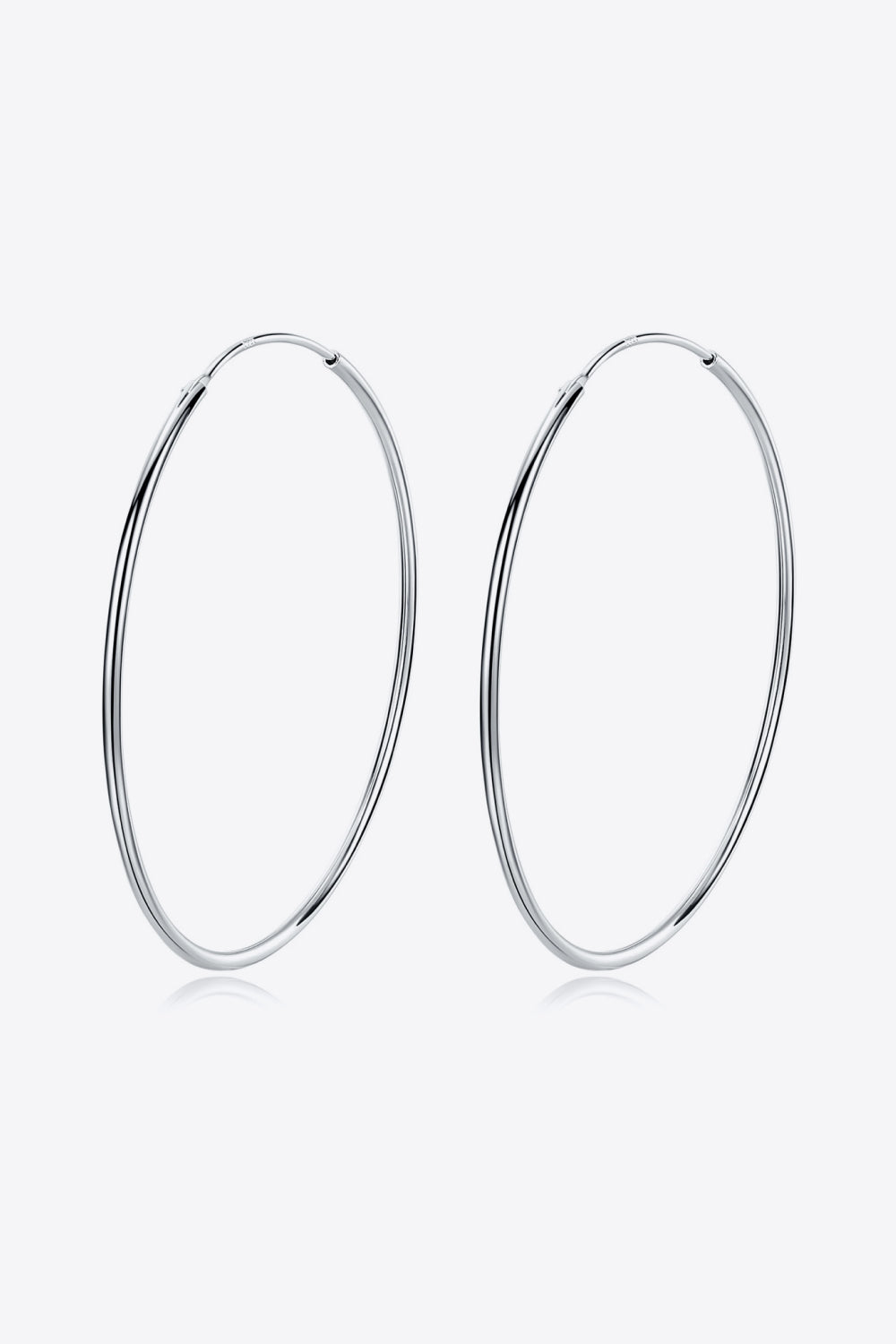 925 Sterling Silver Hoop Earrings